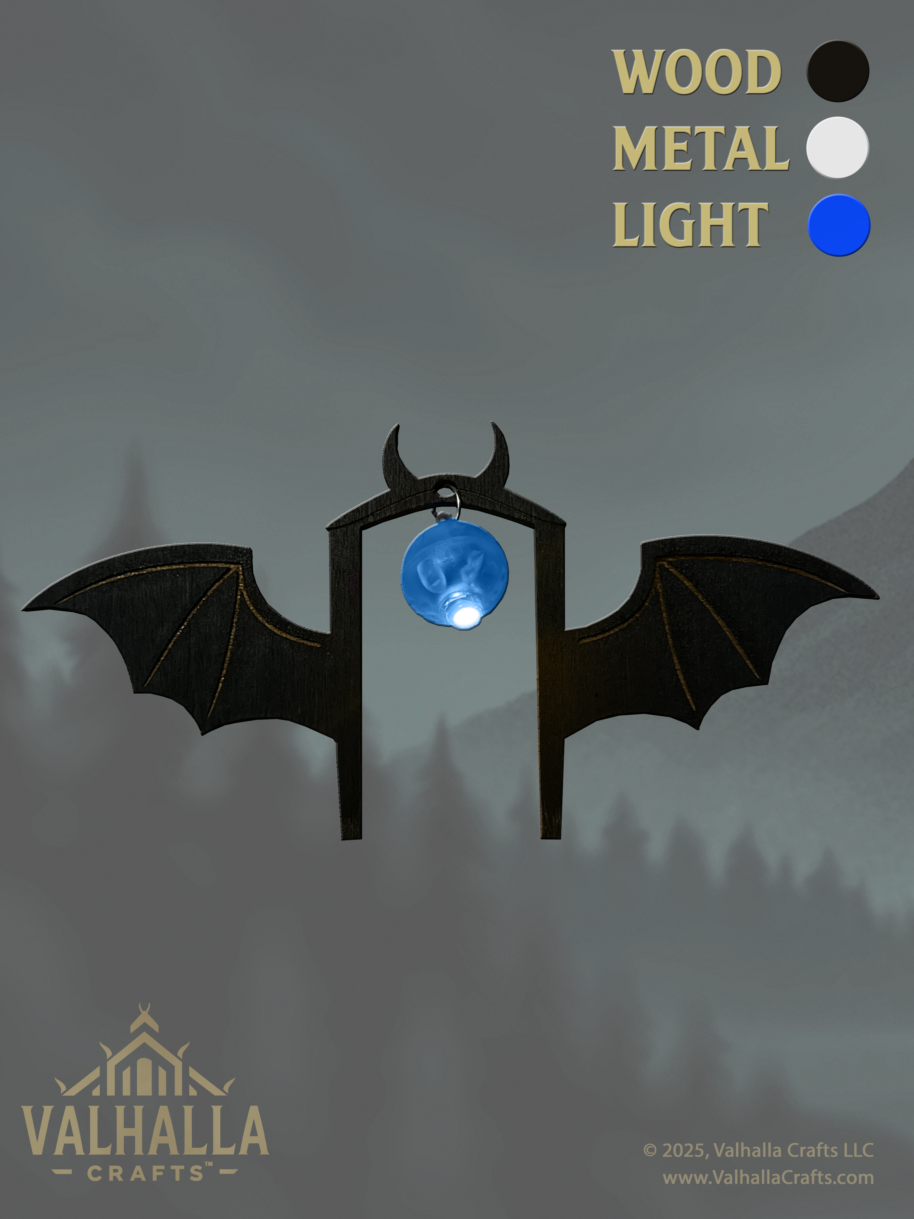 Bat Lantern Light Replacement