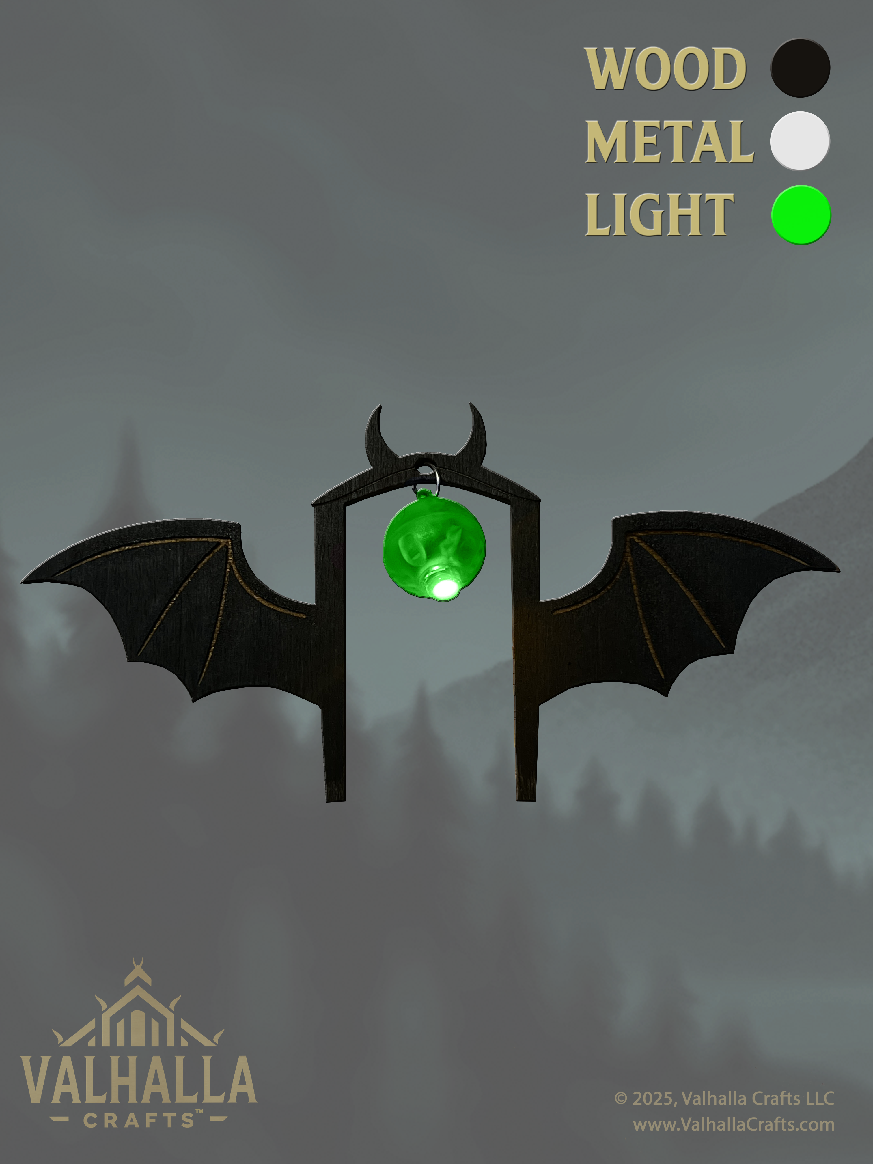 Bat Lantern Light Replacement