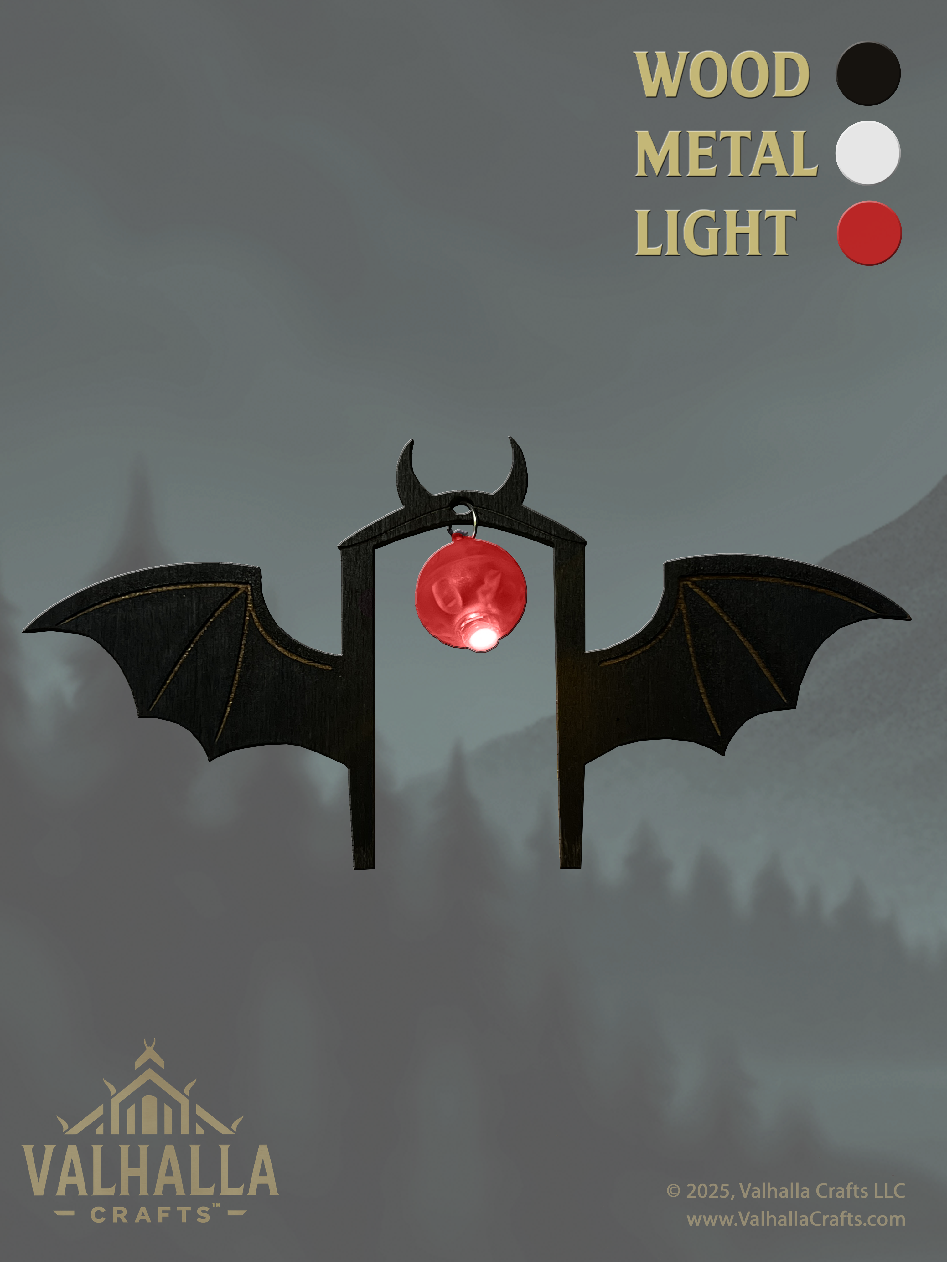 Bat Lantern Light Replacement