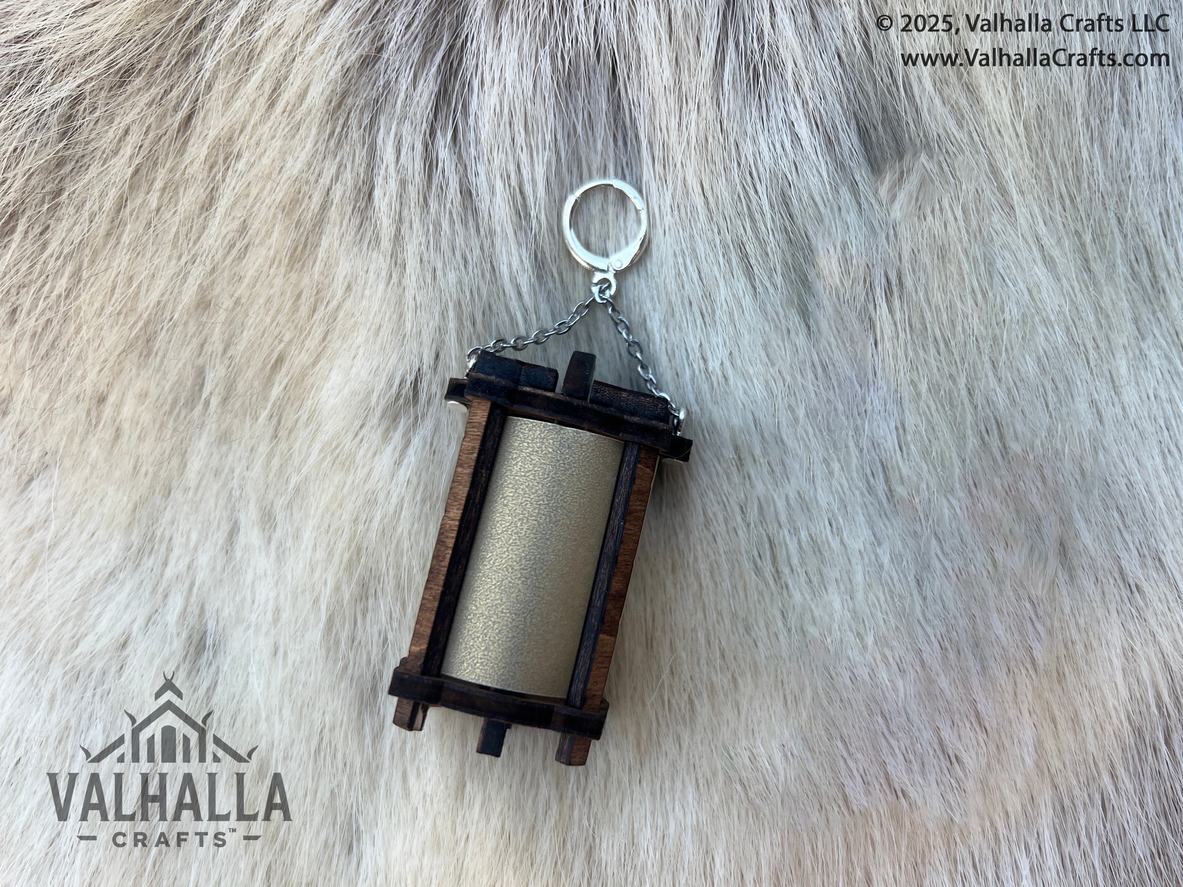 Walnut Lantern Earrings
