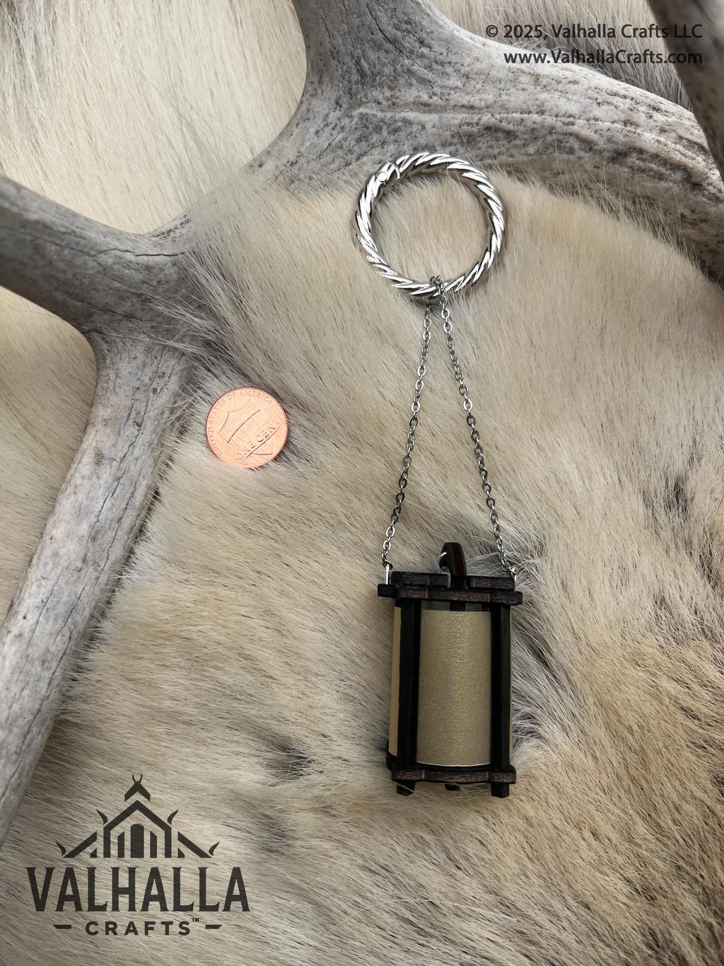 Ebony Belt & Mug Lantern